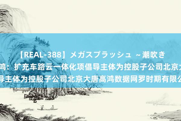 【REAL-388】メガスプラッシュ ～潮吹き絶頂スペシャル～ ST高鸿：扩充车路云一体化项倡导主体为控股子公司北京大唐高鸿数据网罗时期有限公司