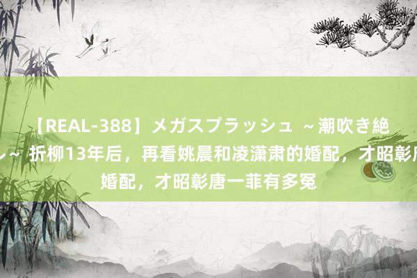 【REAL-388】メガスプラッシュ ～潮吹き絶頂スペシャル～ 折柳13年后，再看姚晨和凌潇肃的婚配，才昭彰唐一菲有多冤